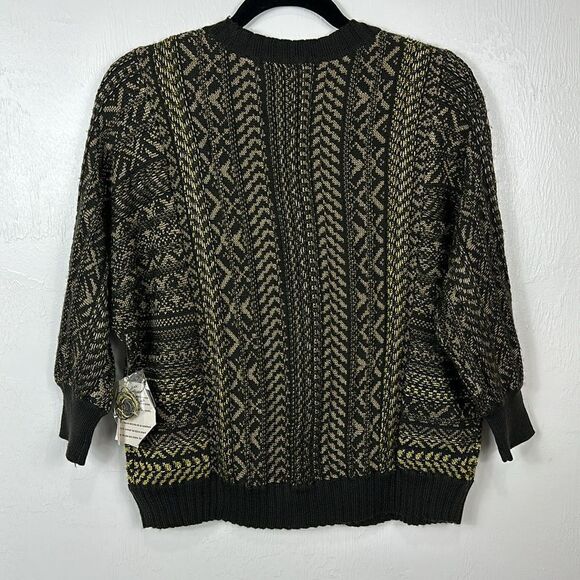 Rachel Roy Magic Carpet Mushroom 3/4 Sleeve Cardigan Sweater Size S - Picture 3 of 8